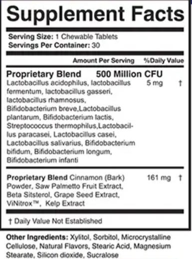 ProstaBiome Ingredients